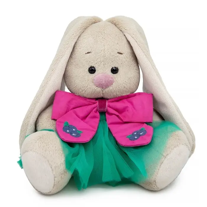 Мягкая игрушка "Зайка Ми в пышной юбке и с бантом", 15 см SidX-642