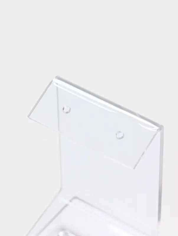 Подставка под серьги и кольцо, 4&times;4&times;6.5 см, оргстекло 1.5 мм, прозрачная