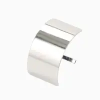 Заколка для волос &laquo;Крючок&raquo;, 4.5&times;2.5 см, серебро