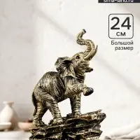 Фигурка полистоун &laquo;Слон&raquo;, 16&times;8&times;24 см