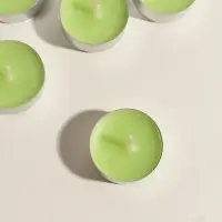 Набор свечей ароматических чайных &laquo;Лайм и мята&raquo;, 9 шт.