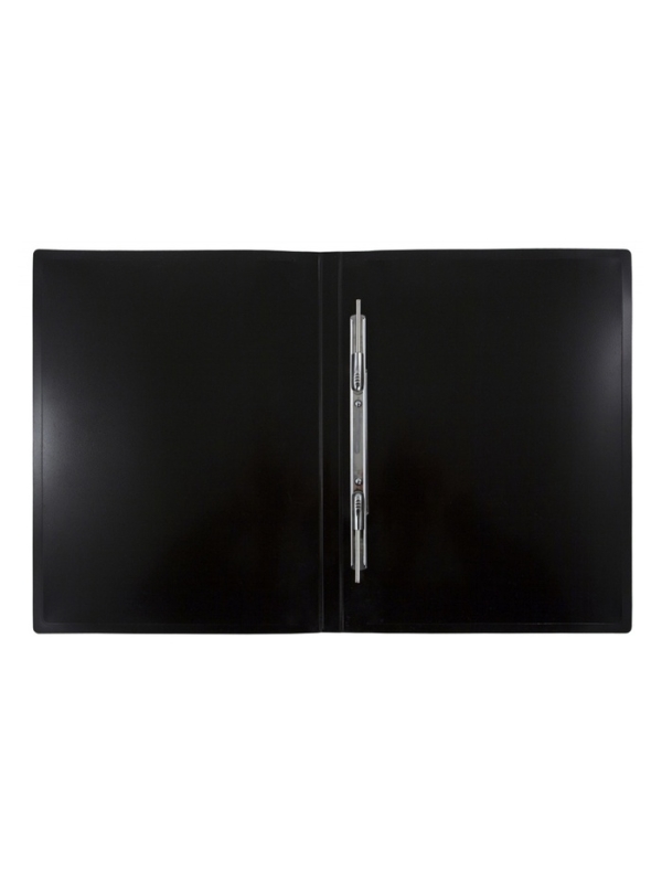 Папка с пружинным скоросшивателем А4, 700 мкм, 27 мм, Calligrata DeLuxe, внутренний карман, до 180 листов, молочный / черный Папка с пружинным скоросшивателем А4, 700 мкм, 27 мм, Calligrata DeLuxe, внутренний карман, до 180 листов, молочный / черный