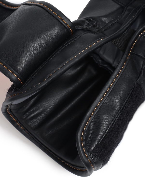 Боксёрские перчатки FIGHT EMPIRE, URBAN, чёрно-оранжевые, размер 12 oz