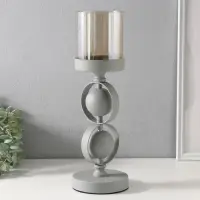 Металлический подсвечник на 1 свечу &laquo;Белла. Сферы&raquo;, d=9 см, 12&times;12&times;36.5 см