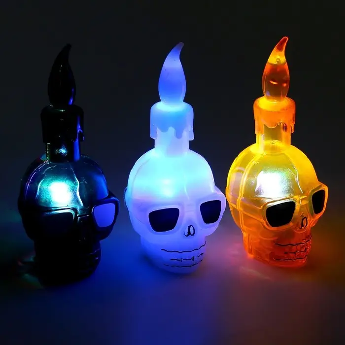 Светильник светодиодный «Череп», МИКС Светильник светодиодный «Череп», МИКС