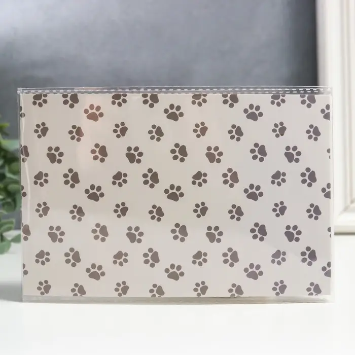 Фотоальбом на 36 фото 10×15 см «Пёс и котёнок», 18 листов, МИКС Фотоальбом на 36 фото 10×15 см «Пёс и котёнок», 18 листов, МИКС