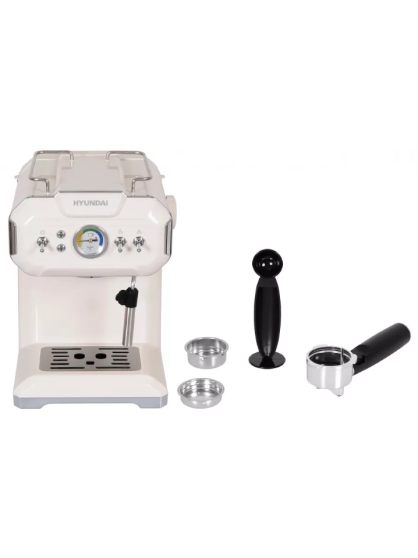 Кофеварка рожковая HEM-5300 850Вт бежевый Кофеварка рожковая HEM-5300 850Вт бежевый