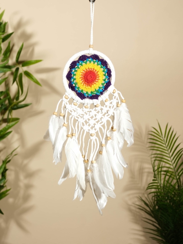 Ловец снов Ловец снов "Разноцветный цветок" 12х50 см.