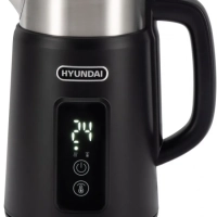 Чайник HYK-S3505 1,5л 2200Вт черный (металл)