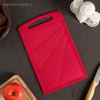 Доска разделочная Альт-Пласт, 32&times;20 см, пластик, МИКС