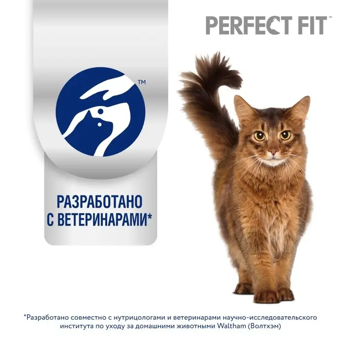 Влажный корм Perfect Fit для стерилизованных кошек, курица, пауч, 75 г Влажный корм Perfect Fit для стерилизованных кошек, курица, пауч, 75 г