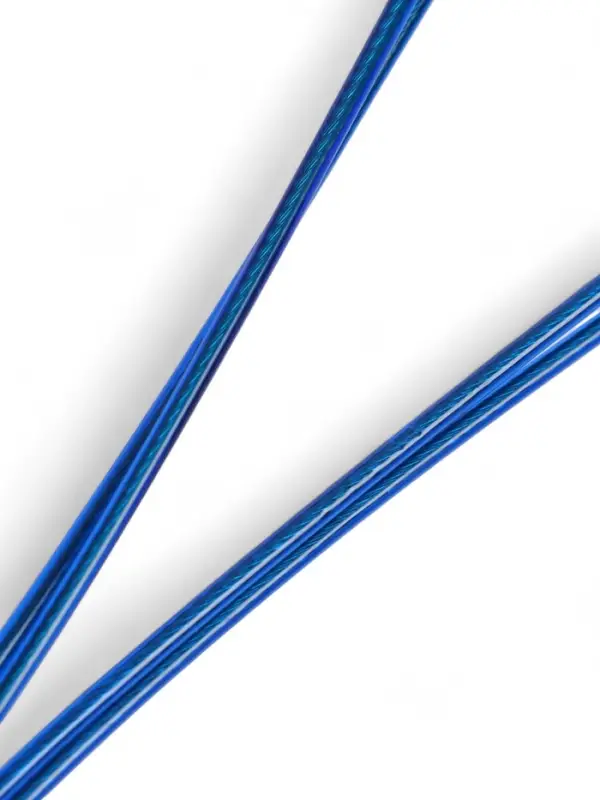Скакалка спортивная ONLYTOP, 3 м, регулируемая, скоростная, с подшипником, МИКС