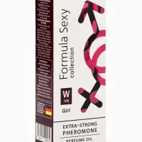 Парфюмерное масло женское с феромонами Formula Sexy Collection Girl W105, 8 мл (по мотивам Good Girl (C.Herrera)