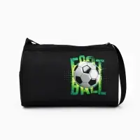 Сумка спортивная &laquo;Футбол&raquo;, 40&times;21&times;24 см, чёрная