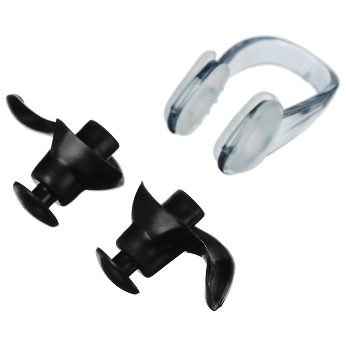 Беруши для плавания ONLYTOP, зажим для носа, цвета МИКС Беруши для плавания ONLYTOP, зажим для носа, цвета МИКС