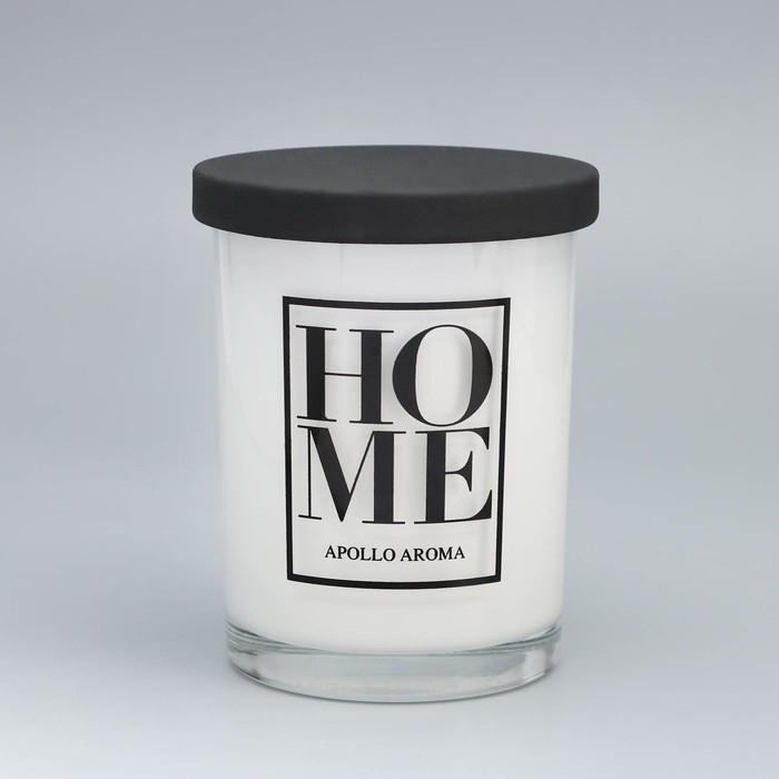 Свеча ароматическая  Свеча ароматическая "Home", Бай Байхэ, 8*10,5 см