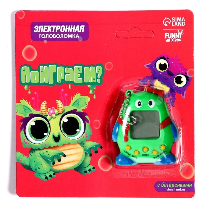 Электронная игра «Поиграем?»,168 персонажей, цвета МИКС, на блистере Электронная игра «Поиграем?»,168 персонажей, цвета МИКС, на блистере