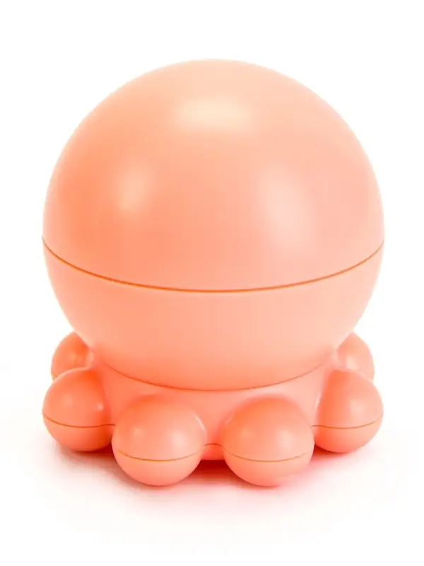 Игрушка с кошачьей мятой для кошек &laquo;Осьминог&raquo;, 5&times;4 см, на основании, пластик, розовая