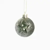 Ёлочные игрушки &laquo;Торжество&raquo;, шары новогодние, d=5 см, 12 шт., зелёный