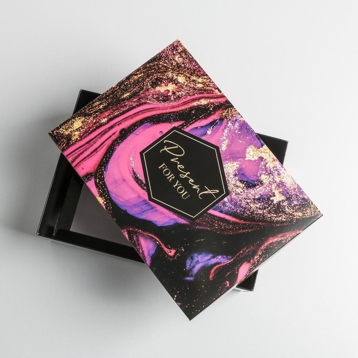 Коробка подарочная складная, упаковка, «Текстуры», 21 х 15 х 7 см Коробка подарочная складная, упаковка, «Текстуры», 21 х 15 х 7 см