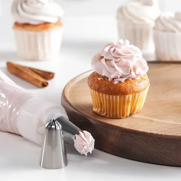 Насадка кондитерская, d=3 см, выход 1,6 см, нержавеющая сталь Насадка кондитерская, d=3 см, выход 1,6 см, нержавеющая сталь