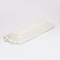 Блюдо сервировочное Pearl, 31&times;10&times;2.5 см, фарфор, белое