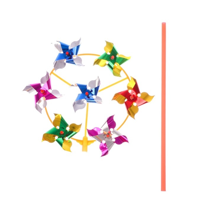 Ветерок «Завиток», восьмерка, круг, цвета МИКС Ветерок «Завиток», восьмерка, круг, цвета МИКС