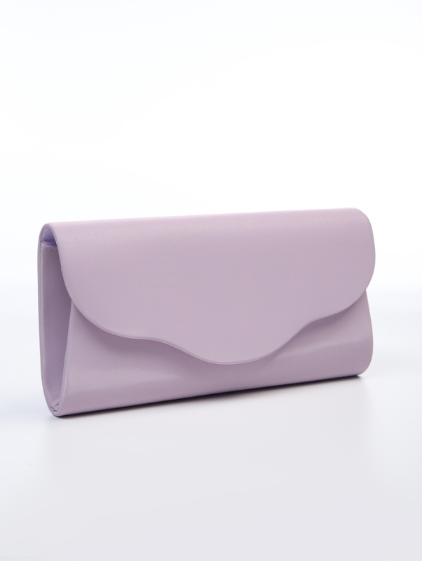 Сумка женская на магните, цвет сиреневый