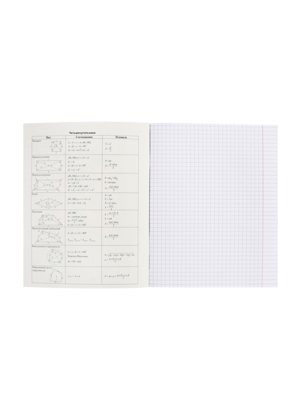 Тетрадь 48 листов в клетку «Салют предметов» ГЕОМЕТРИЯ, обложка мелованный картон, матовая ламинация, 3D-лак, тиснение фольгой, с интерактивны�... Тетрадь 48 листов в клетку «Салют предметов» ГЕОМЕТРИЯ, обложка мелованный картон, матовая ламинация, 3D-лак, тиснение фольгой, с интерактивны�...