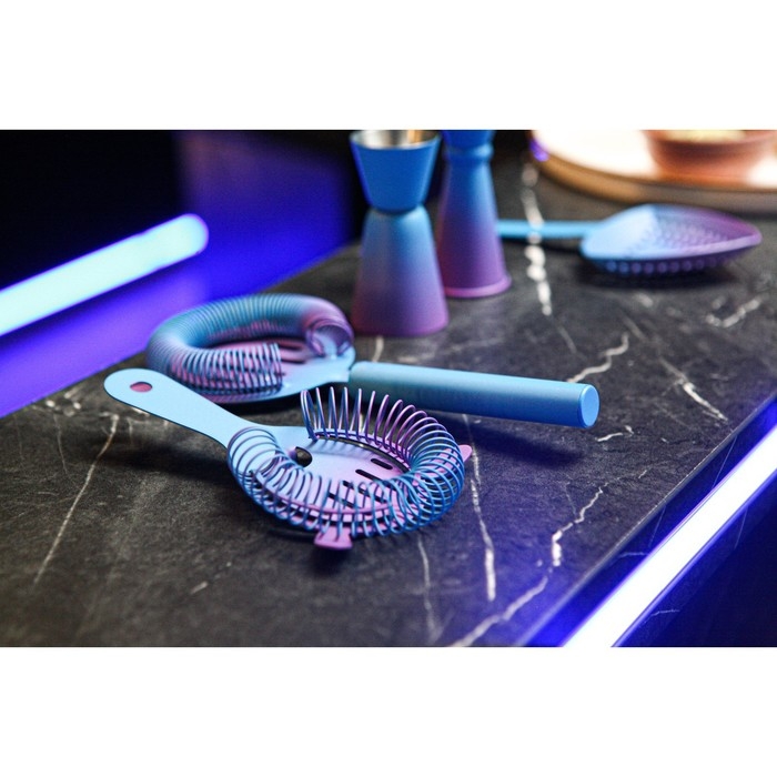 Стрейнер Flume с ушками, 20 см, цвет сине-фиолетовый