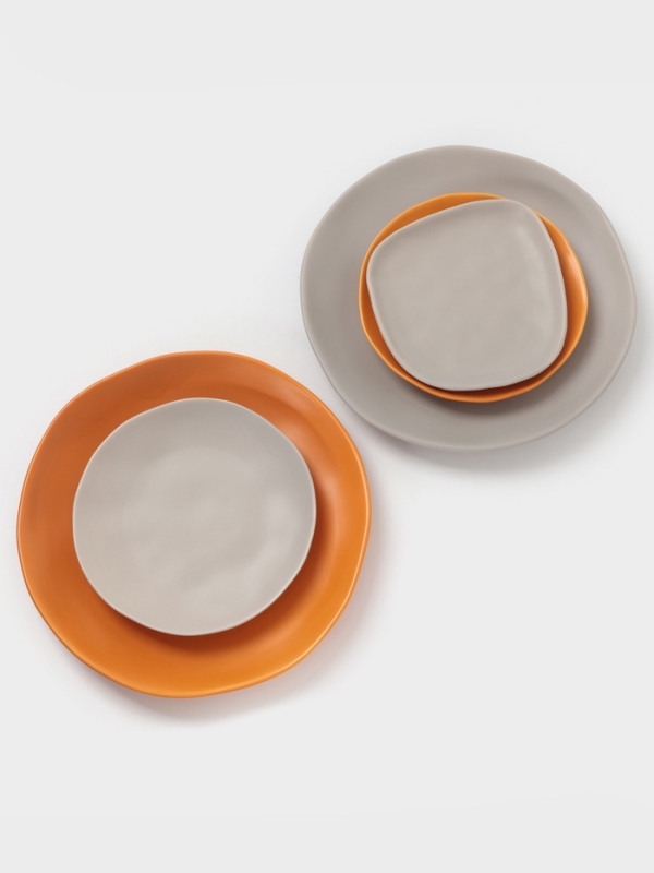 Тарелка  Magistro "Potter" 26см 26х3,5 цвет светло-серый