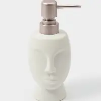 Дозатор для жидкого мыла SAVANNA &laquo;Вуду&raquo;, 240 мл, цвет белый