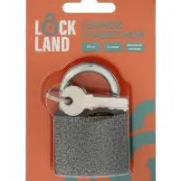 Замок навесной LOCKLAND, с влагозащитной дужкой, 50 мм