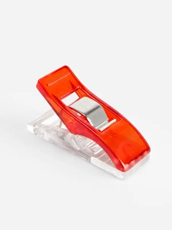 Зажимы для шитья и кроя/прищепки для шитья 1*2,7см (наб 50шт цена за наб) разноцвет в банке   109430