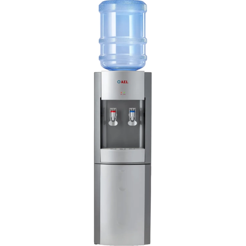Кулер для воды AEL LD-AEL-28 cool grey/silver напольный электронное охлажд