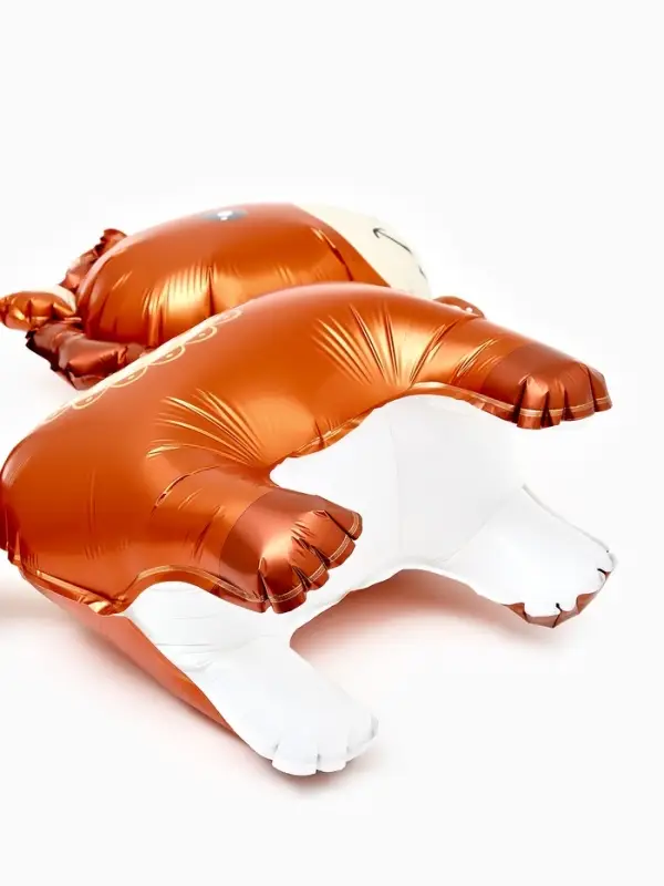 Воздушный шар фольгированный 3D 25" "Лошадка" цвет коричневый, под воздух