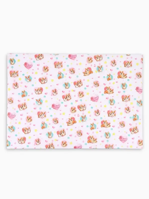 Бумага упаковочная, крафт &laquo;Я тебя люблю&raquo;, 70&times;100 см, 1 лист