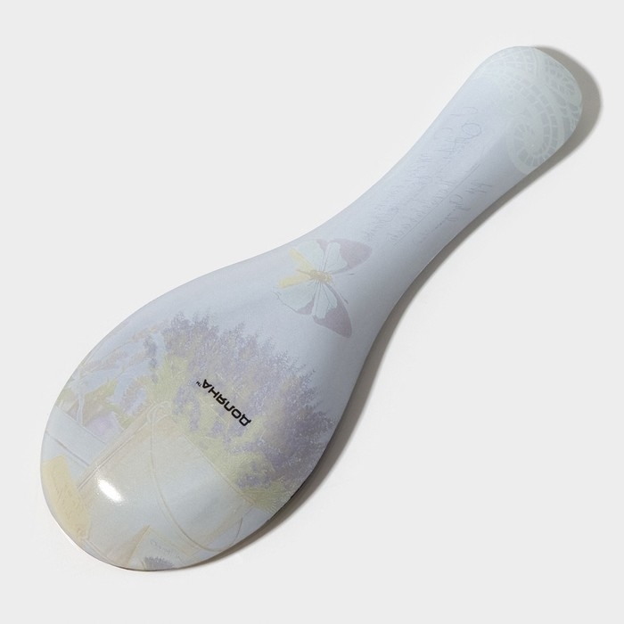 Подставка под ложку Доляна «Лаванда», 23,5×8,3 см, стекло Подставка под ложку Доляна «Лаванда», 23,5×8,3 см, стекло