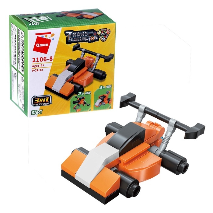 Конструктор "Транспорт", 2106-8   32 детали