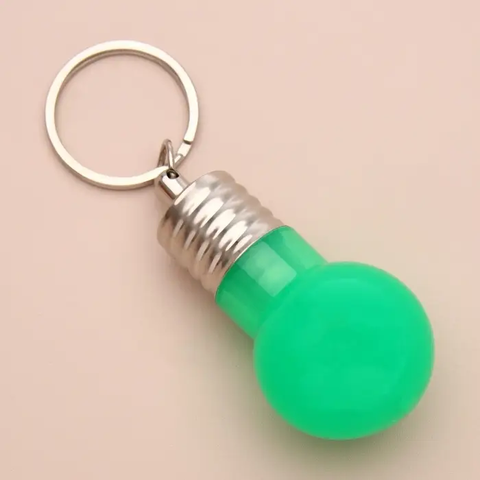 Световой маячок на ошейник, для больших и средних собак, фасовка 12 шт., пластик, металл, зелёный