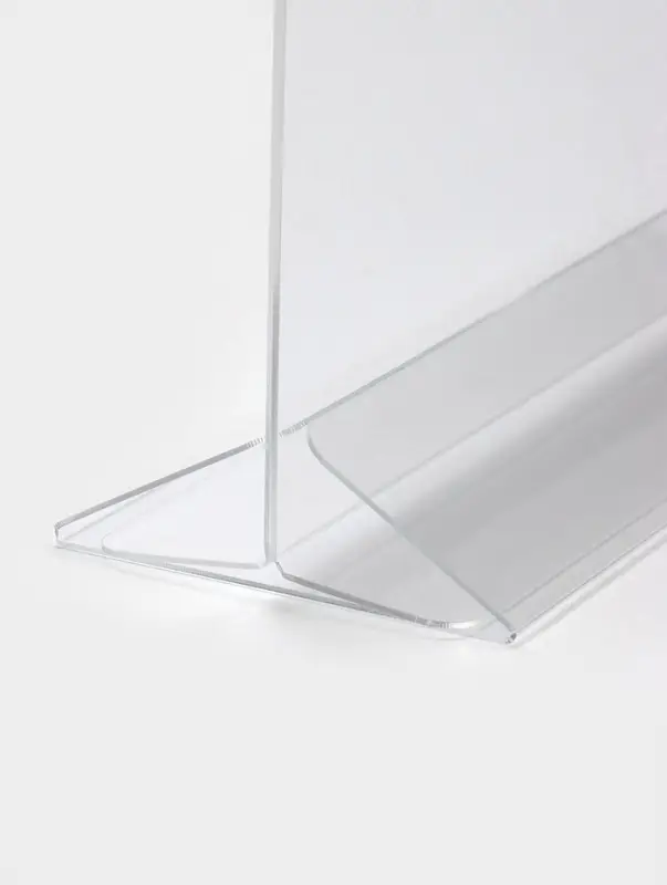 Двухсторонняя подставка А4, оргстекло 1 мм, 21&times;8.5&times;32.8 см