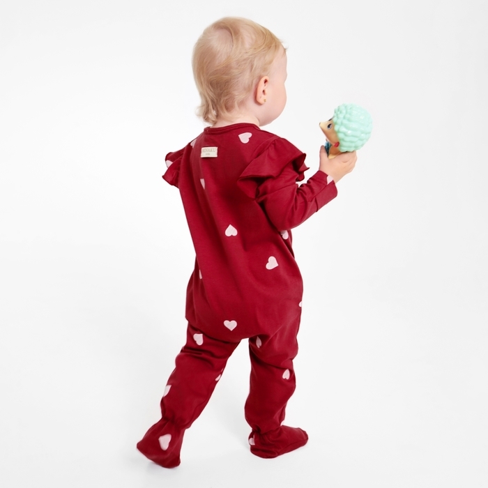 Комбинезон детский MINAKU, цвет красный, рост 80-86 см Комбинезон детский MINAKU, цвет красный, рост 80-86 см