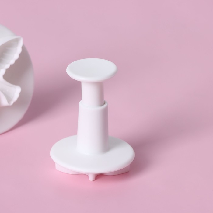 Набор плунжеров кондитерских Доляна «Птица», 3 шт, 4,5×5 см Набор плунжеров кондитерских Доляна «Птица», 3 шт, 4,5×5 см