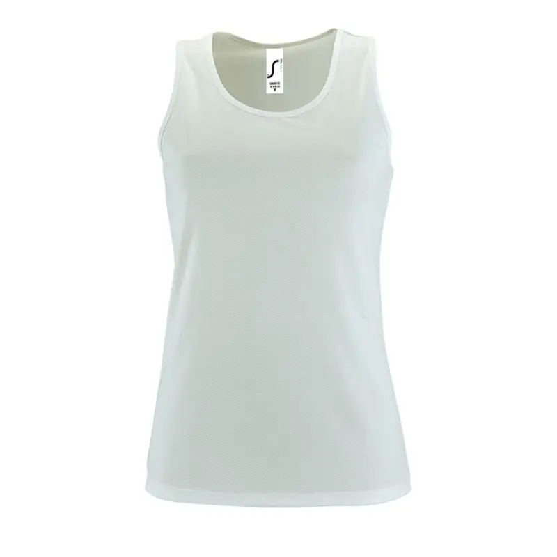 Майка женская Sporty TT Women белая, размер XS