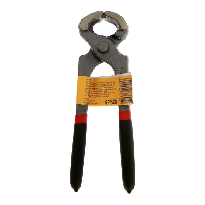 Клещи строительные ТУНДРА, обрезиненные рукоятки, 160 мм Клещи строительные ТУНДРА, обрезиненные рукоятки, 160 мм