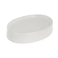 Мыльница тм VETTA Тиволи, керамогранит, белый, 12,5x8,5x3см