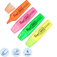 Набор текстовыделителей M&G 1-5мм 4цв AHM21576