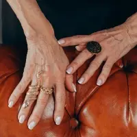 Кольцо &laquo;Змея&raquo;, ребристая, цвет золото, безразмерное