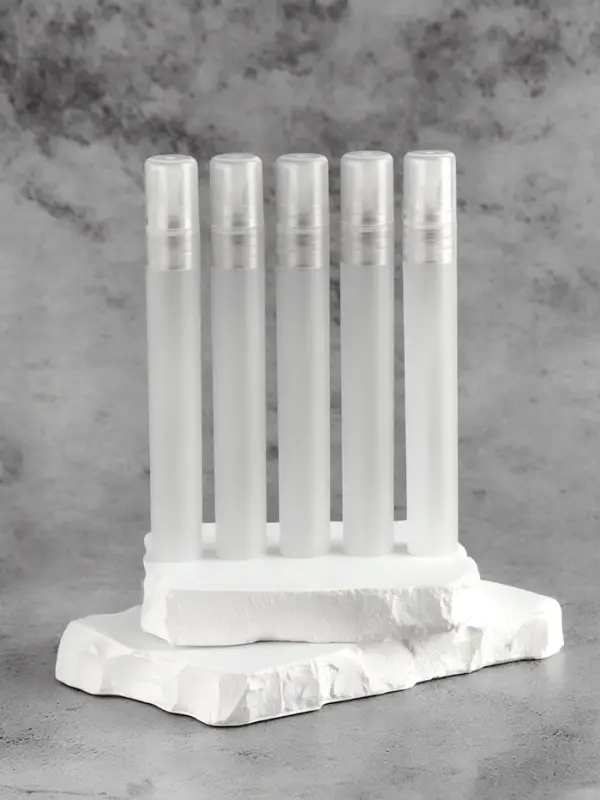 Флакон для парфюма, с распылителем, 10 мл, белый