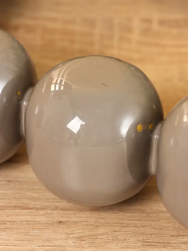 Подсвечник на 4 свечи «Бусы», с 12 сферами, 20.5×20.5×5.5 см, ковентри